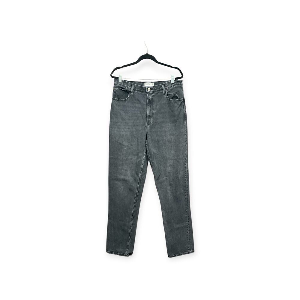 Abercrombie & Fitch Jeans 90s Straight Ultra High Rise Black Curve Love 14 XLong